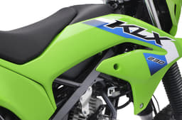 2026 Kawasaki KLX230 bodywork in green colour